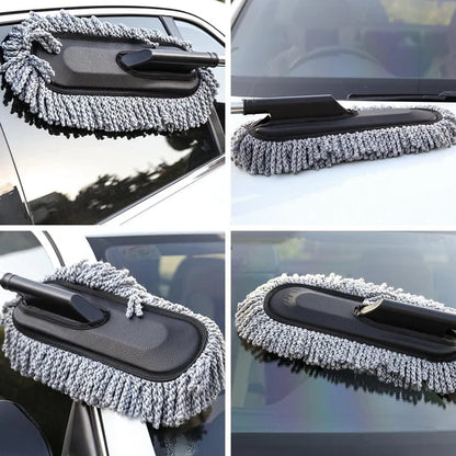 SYMZ 360° Flexi-Duster: Microfiber Car Cleaning Mop