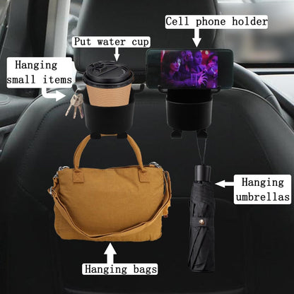 SYMZ Multi-Mount Organizer: Cup & Phone Holder