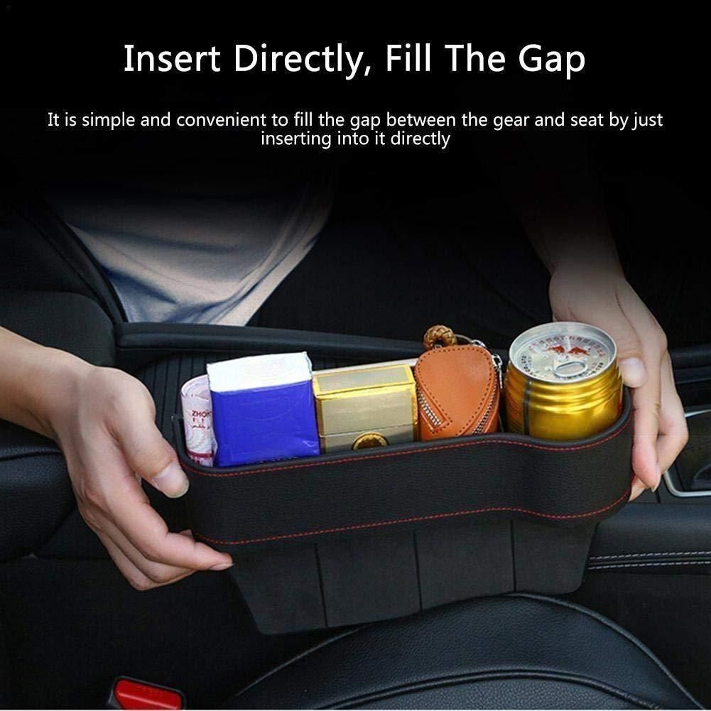 SYMZ Pocket Perfect: PU Leather Console Organizer