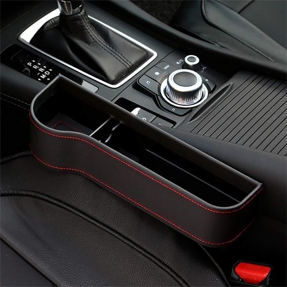 SYMZ Pocket Perfect: PU Leather Console Organizer