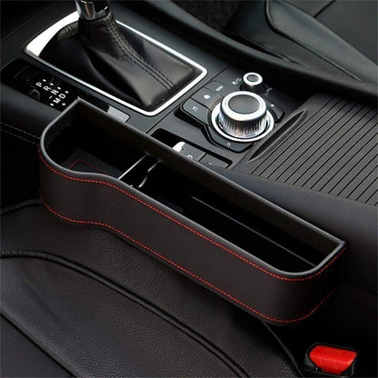 SYMZ Pocket Perfect: PU Leather Console Organizer