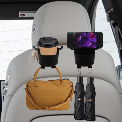 SYMZ Multi-Mount Organizer: Cup & Phone Holder