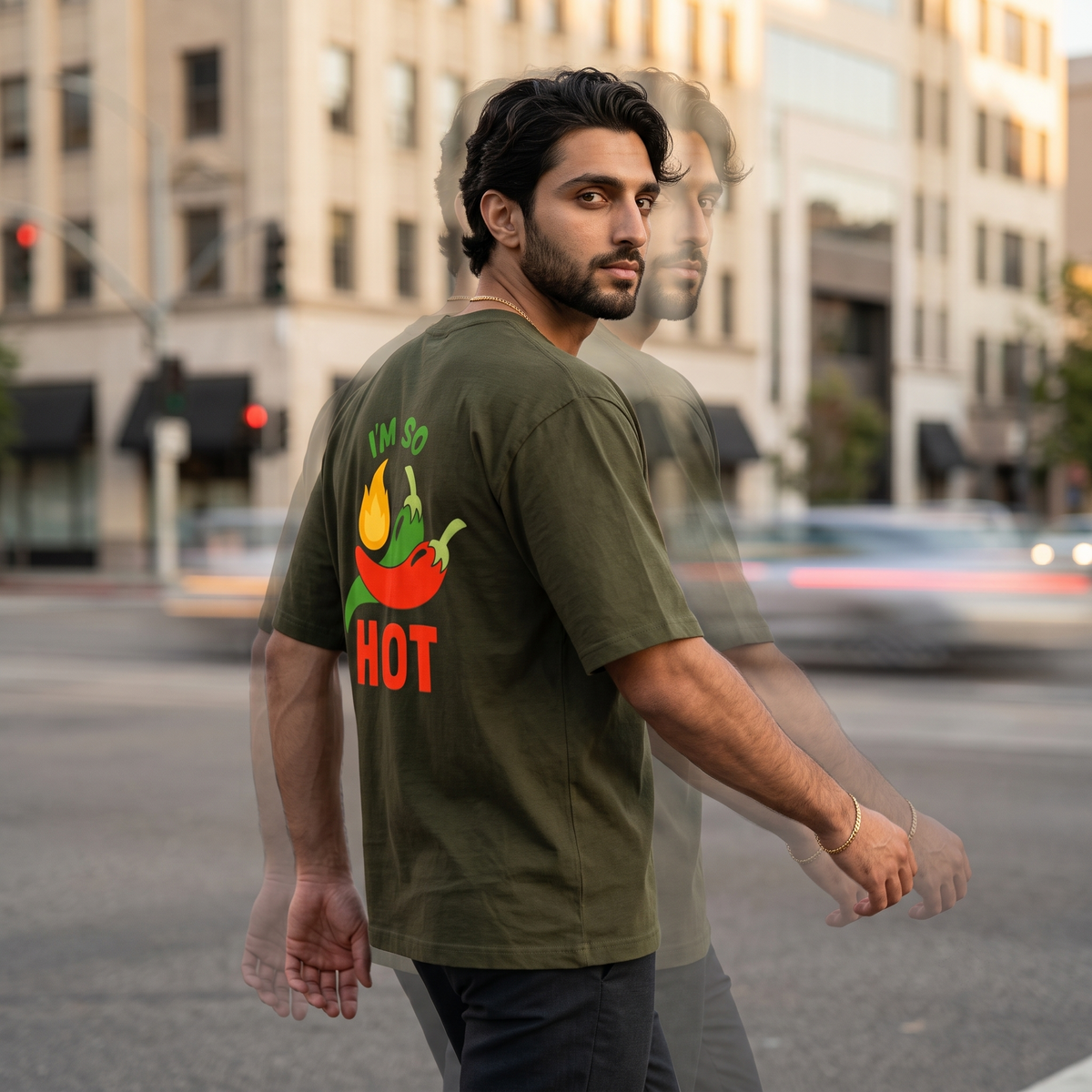 The Sizzling Oversized Graphic T-Shirt for Men