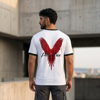 Scarlet Paradise Ringer T-Shirt