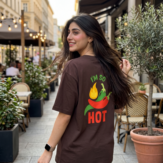 The Sizzling Oversized Graphic T-Shirt for Womens