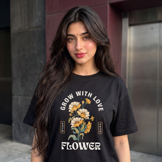 Grow With Love Oversized T-Shirt
