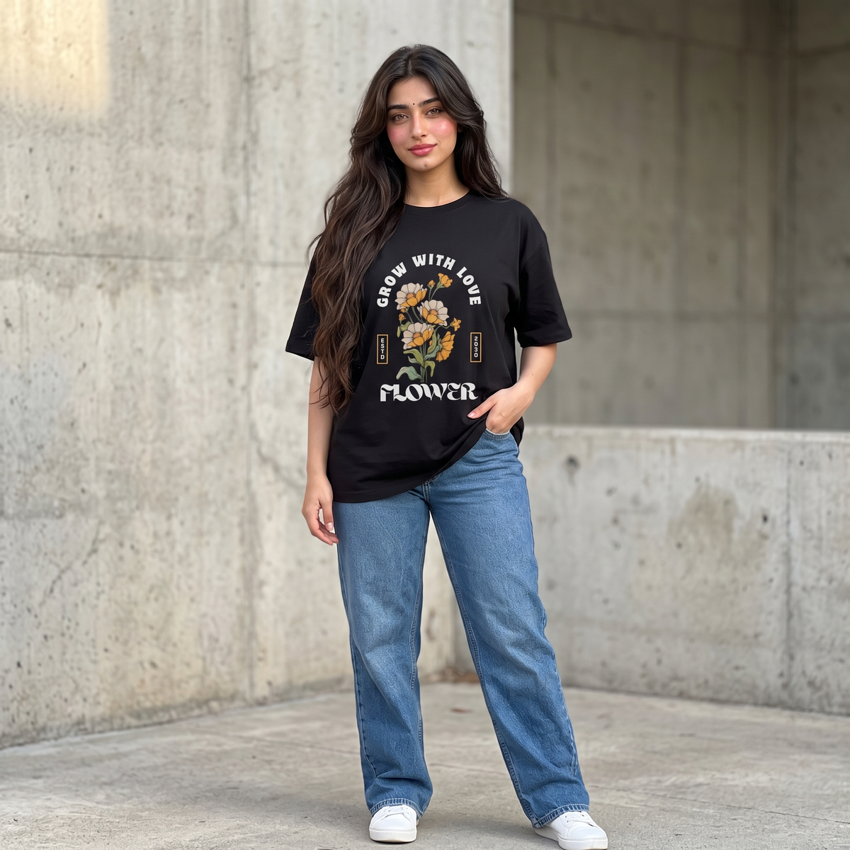 Grow With Love Oversized T-Shirt