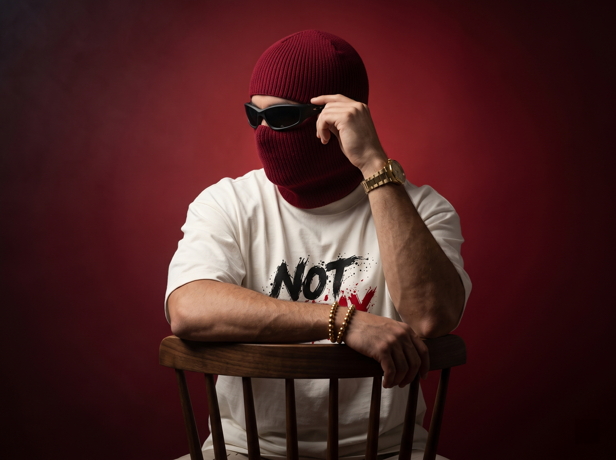 Not Today Oversized Graphic T-Shirt for Men