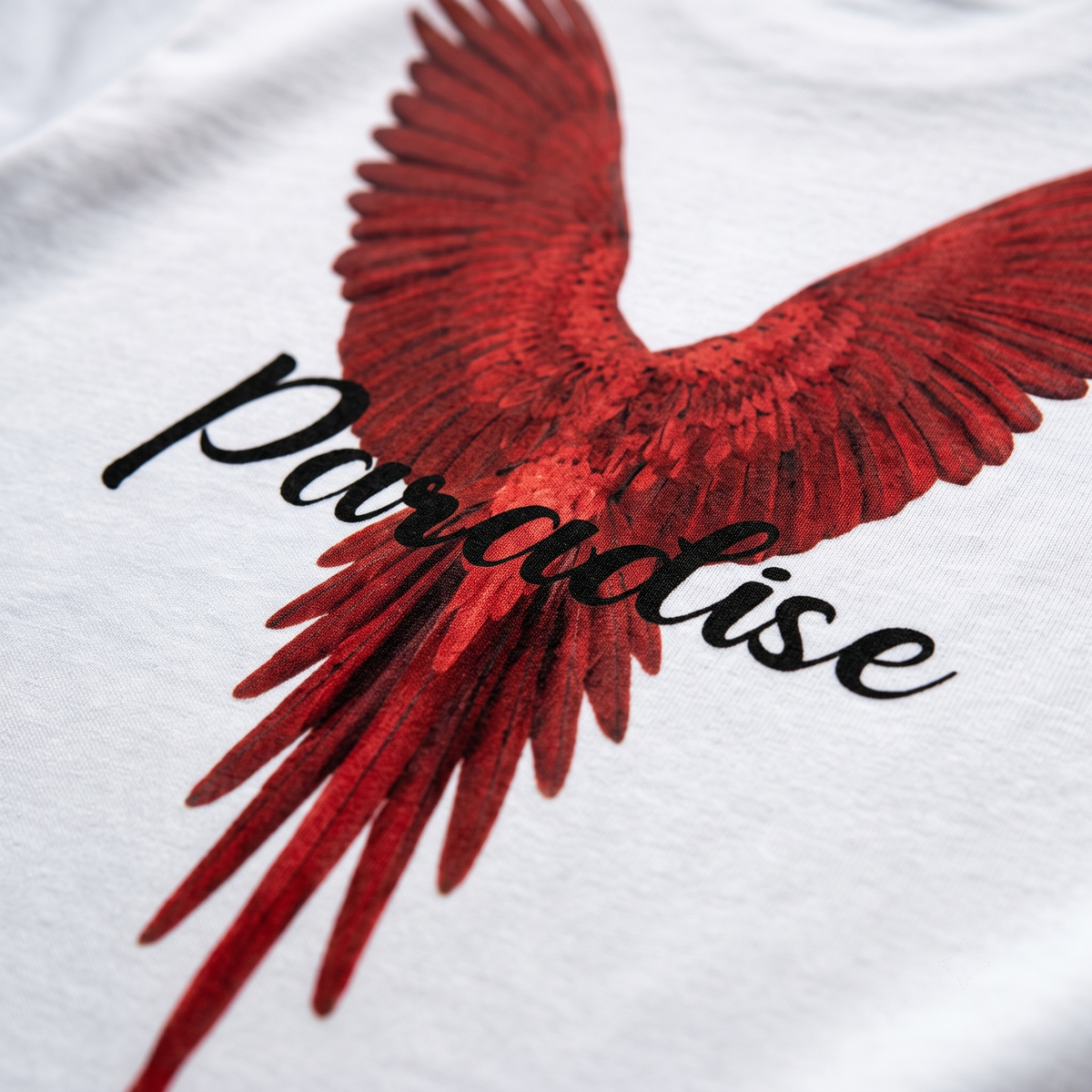 Scarlet Paradise Ringer T-Shirt