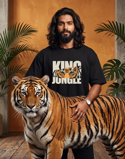 Apex "King of the Jungle" Premium Oversized Graphic Tee