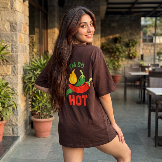 The Sizzling Oversized Graphic T-Shirt for Womens