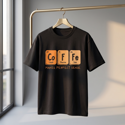 The Coffee Chemistry Oversized T-Shirt for Men