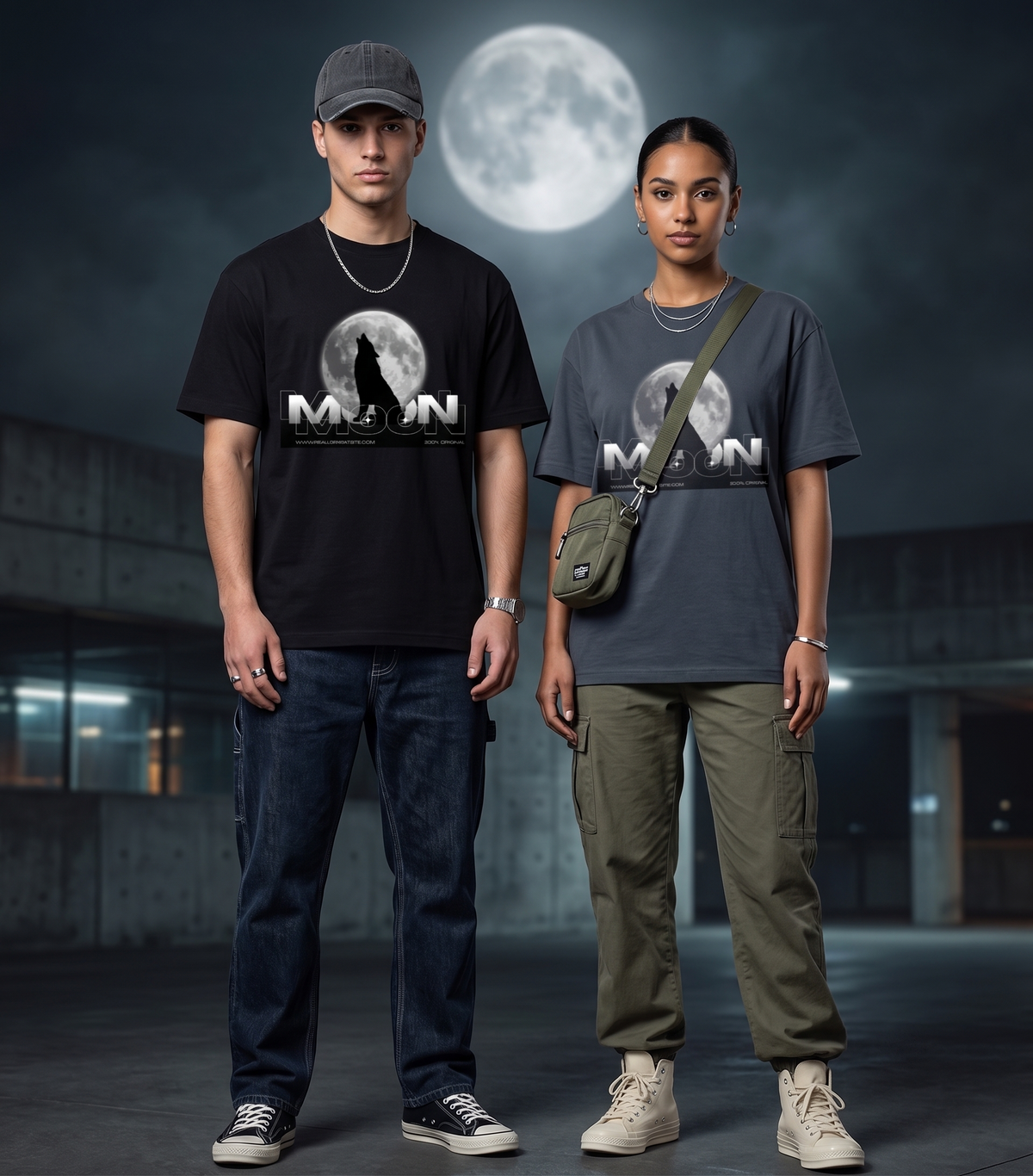 Unisex Midnight Howl Classic T-Shirt | Unyielding
