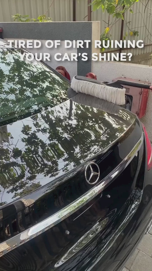 SYMZ 360° Flexi-Duster: Microfiber Car Cleaning Mop