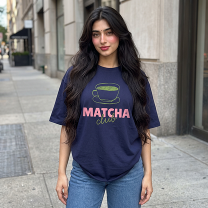 Unisex Matcha Club Oversized T-Shirt