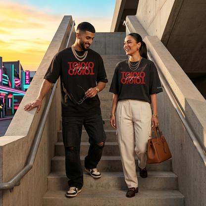 Legendary Tokyo Reflections Unisex Graphic Tee